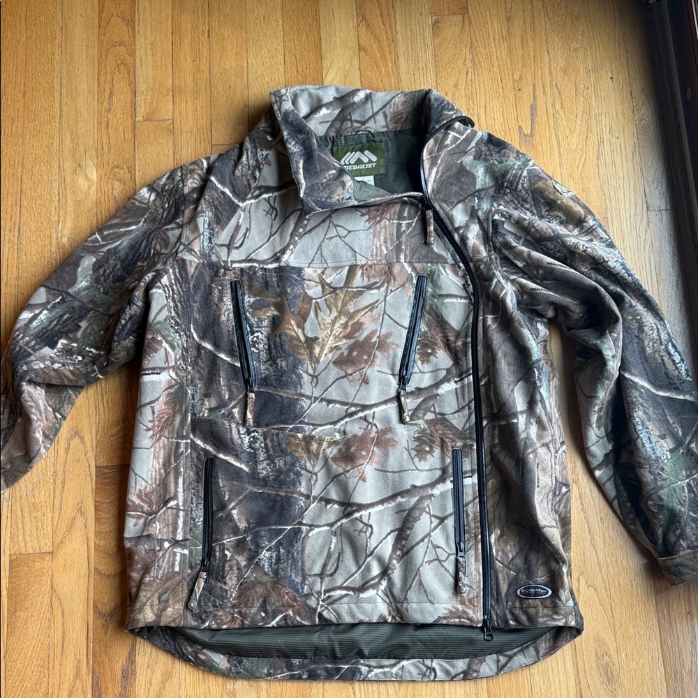 Men's Camouflage Puffer Jacket